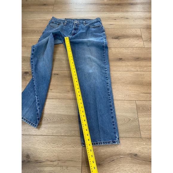 Stetson Jeans John Straight Leg Blue Mens Denim Standard Modern Size 36 x 32 - Picture 8 of 8